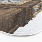 Big Ben in London  England  Retro summer travel photography Bath Mat Gallery Image 3