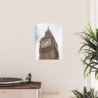 Big Ben in London  England  Retro summer travel photography Poster Gallery Image 2