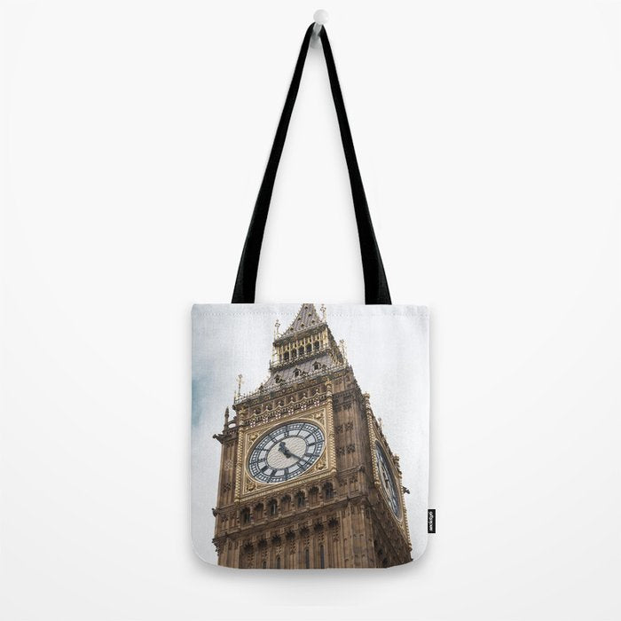 Big Ben in London  England  Retro summer travel photography Tote Bag Gallery Image 2