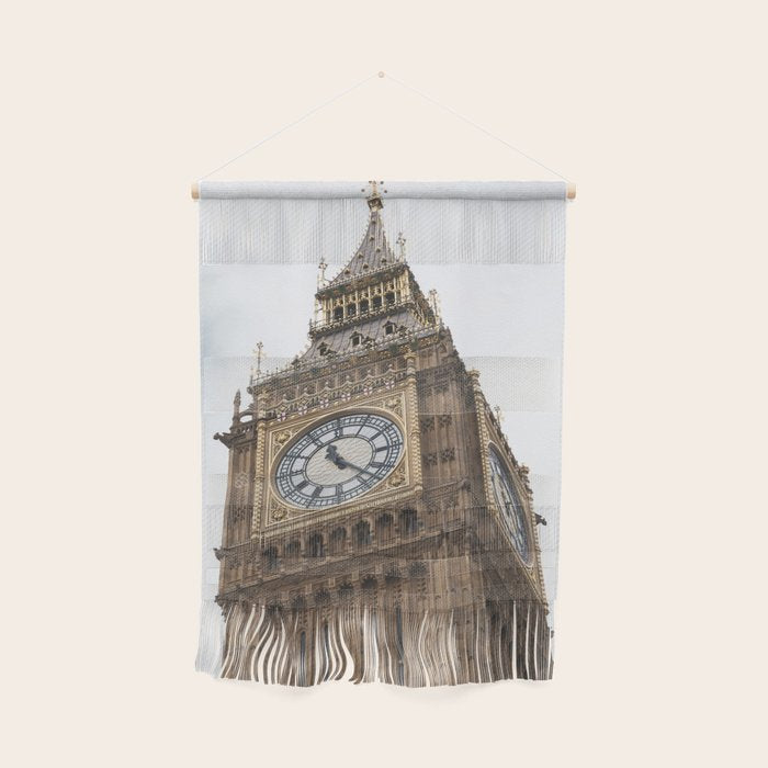 Big Ben in London  England  Retro summer travel photography Wall Hanging Gallery Image 1