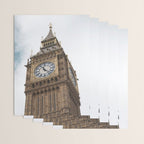 Big Ben in London  England  Retro summer travel photography Wrapping Paper Gallery Image 3