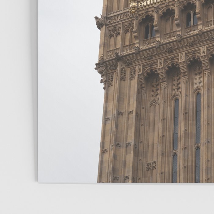 Big Ben in London  England  Retro summer travel photography Poster Gallery Image 3