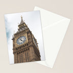 Big Ben in London  England  Retro summer travel photography Stationery Card Gallery Image 2