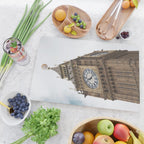 Big Ben in London  England  Retro summer travel photography Cutting Board Gallery Image 2