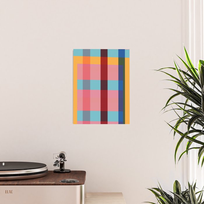 geometric abstract 263 Poster Gallery Image 2