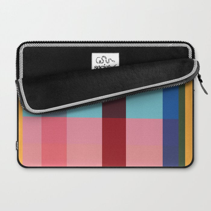 geometric abstract 263 Laptop Sleeve Gallery Image 2