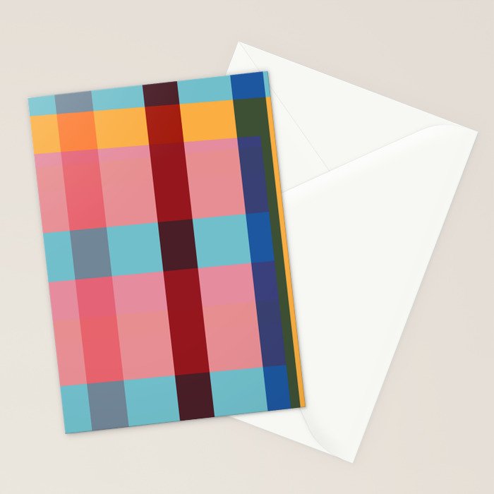 geometric abstract 263 Stationery Card Gallery Image 2