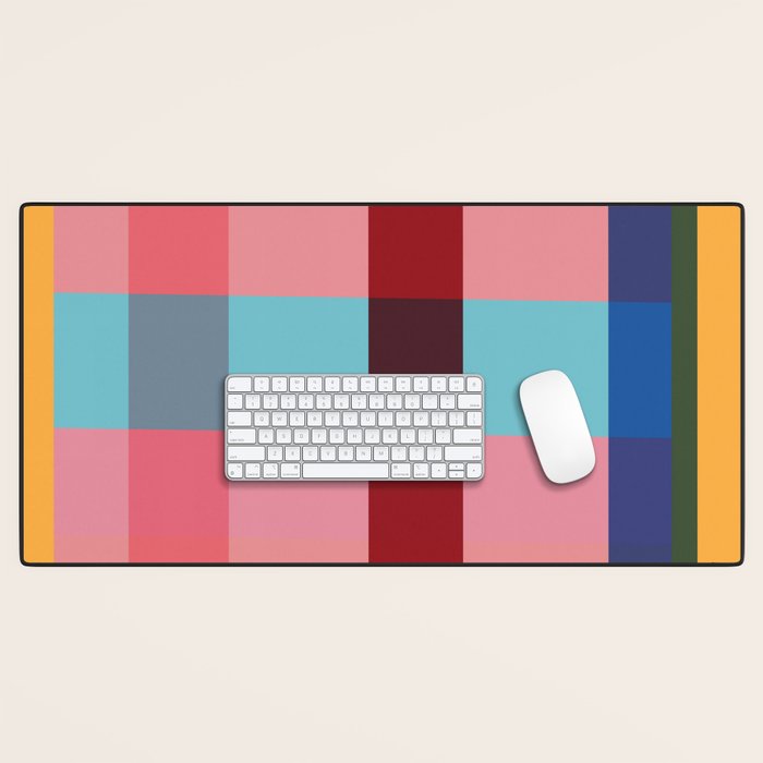geometric abstract 263 Desk Mat Gallery Image 1