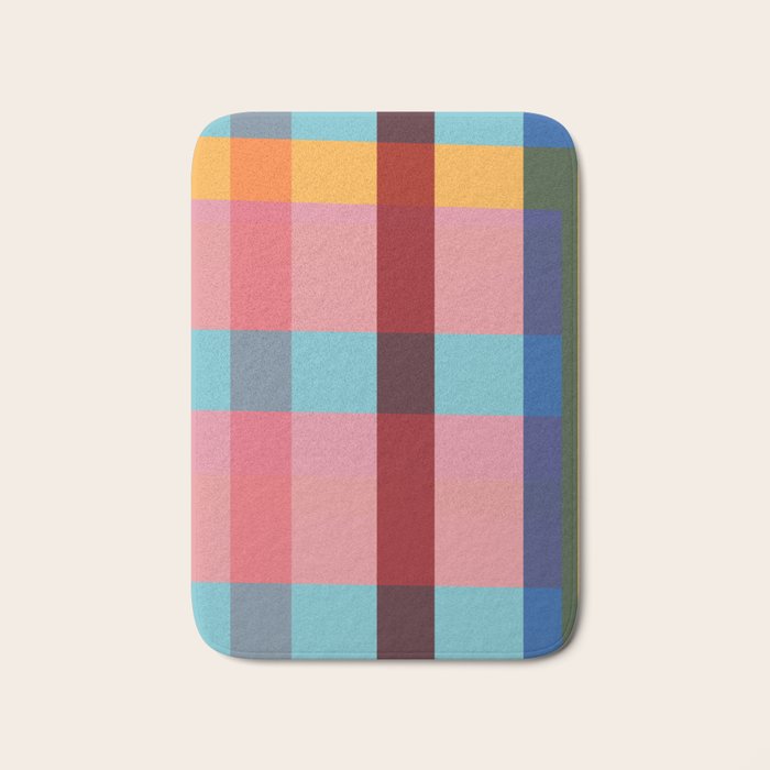geometric abstract 263 Bath Mat Gallery Image 1