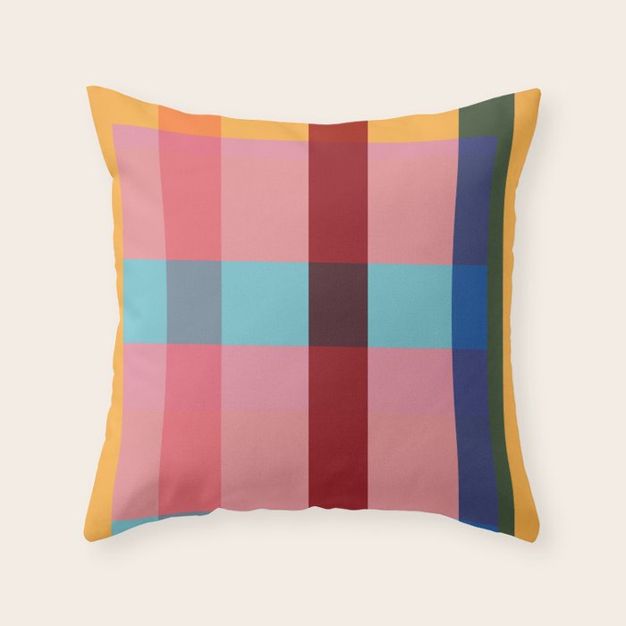geometric abstract 263 Throw Pillow Gallery Image 6