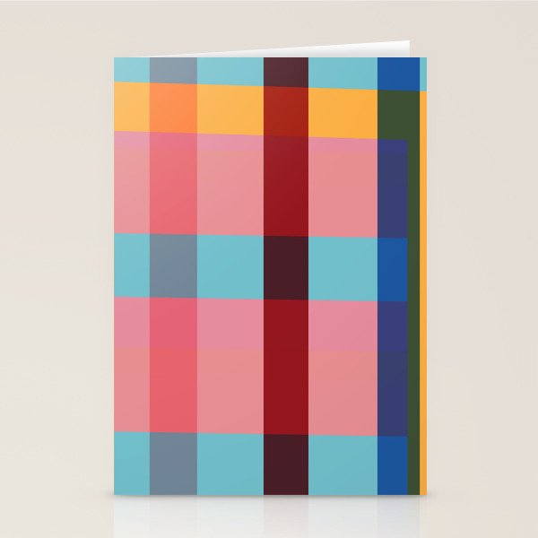 geometric abstract 263 Stationery Card Gallery Image 2