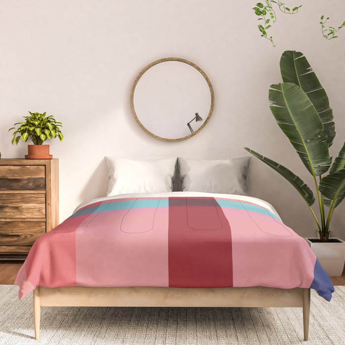 geometric abstract 263 Comforter Gallery Image 3
