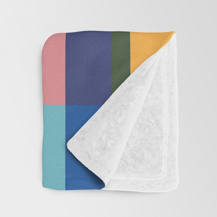 geometric abstract 263 Throw Blanket Gallery Image 3