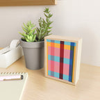 geometric abstract 263 Mini Art Print Gallery Image 2