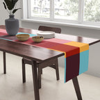 geometric abstract 263 Table Runner Gallery Image 2