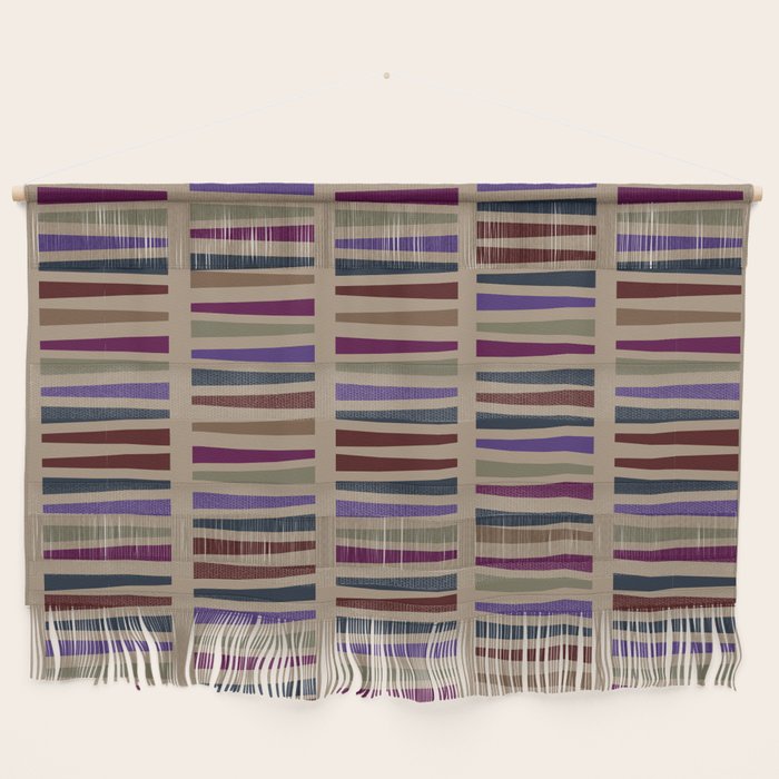 Geometric Fall Hues Wall Hanging Gallery Image 1