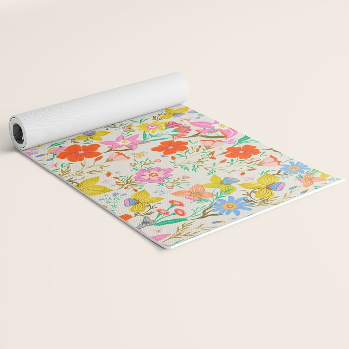 Springtime Serenade Yoga Mat Gallery Image 2