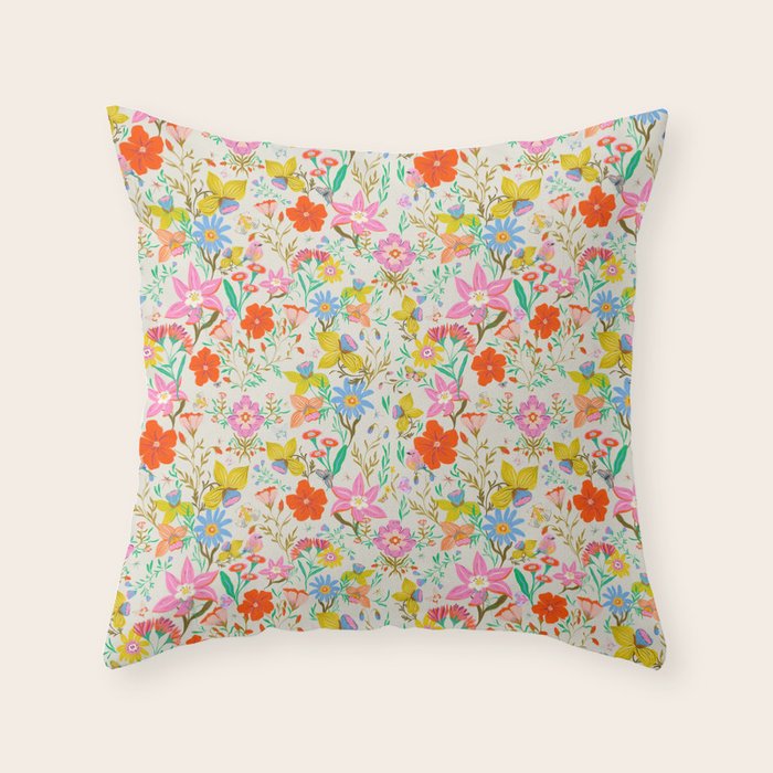 Springtime Serenade Throw Pillow Gallery Image 6