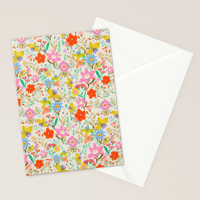 Springtime Serenade Stationery Card Gallery Image 2