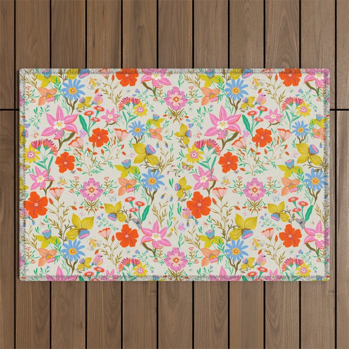 Springtime Serenade Outdoor Rug Gallery Image 1