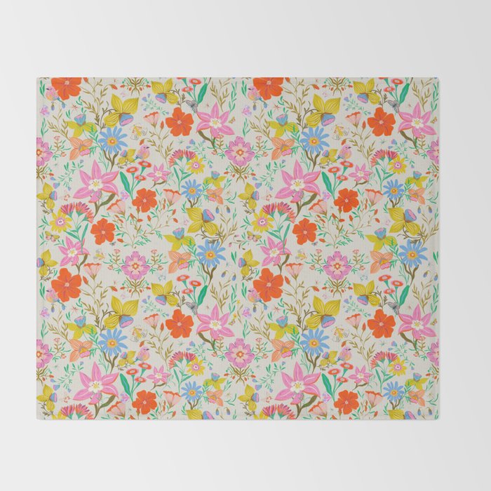 Springtime Serenade Throw Blanket Gallery Image 2