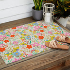Springtime Serenade Outdoor Rug Gallery Image 2
