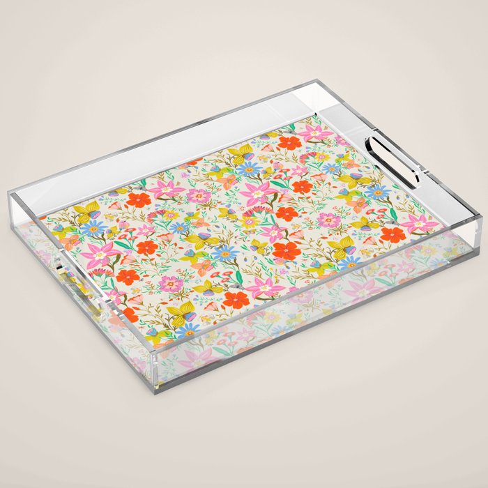 Springtime Serenade Acrylic Tray Gallery Image 1