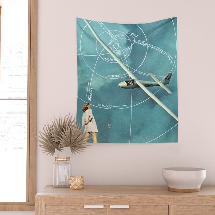 Longing (to travel again) Wall Tapestry Gallery Image 2