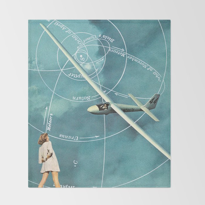 Longing (to travel again) Throw Blanket Gallery Image 2