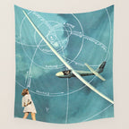 Longing (to travel again) Wall Tapestry Gallery Image 4