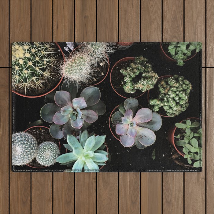 Plant Collection Outdoor Rug Gallery Image 1