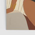  portrait of an elegant woman on the beach in a swimsuit Poster Gallery Image 3