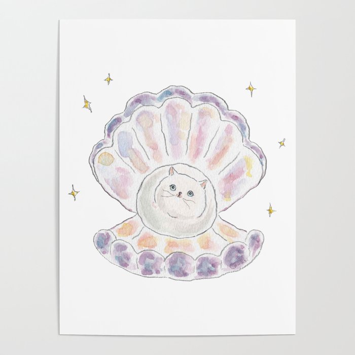 Pearl Cat Poster Gallery Image 4