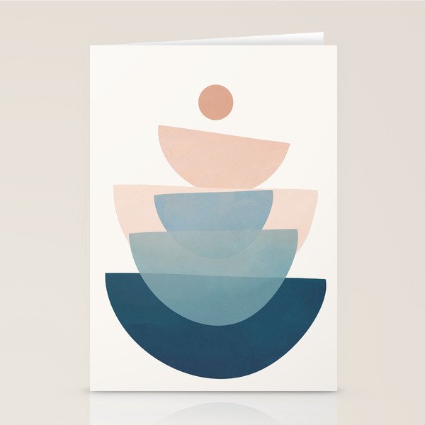 Abstract Minimal Shapes 31 Stationery Card Gallery Image 2