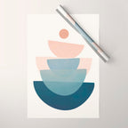 Abstract Minimal Shapes 31 Wrapping Paper Gallery Image 1