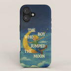 The Boy Who Jumped the Moon iPhone Case Gallery Image 1