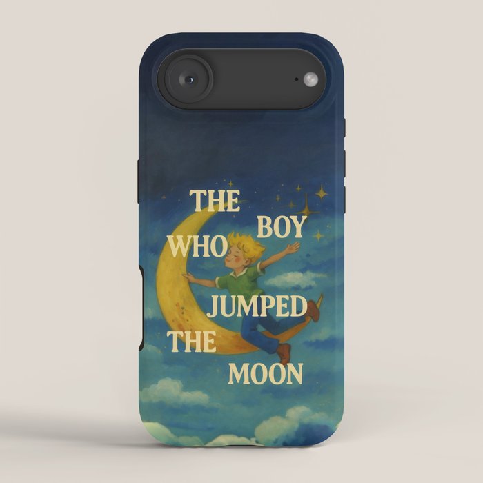 The Boy Who Jumped the Moon iPhone Case Gallery Image 2