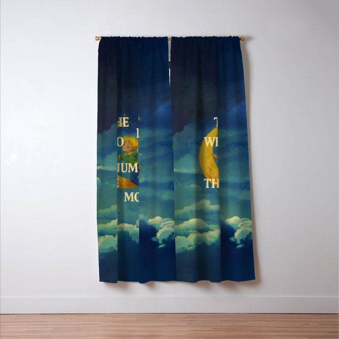 The Boy Who Jumped the Moon Window Curtain Gallery Image 3