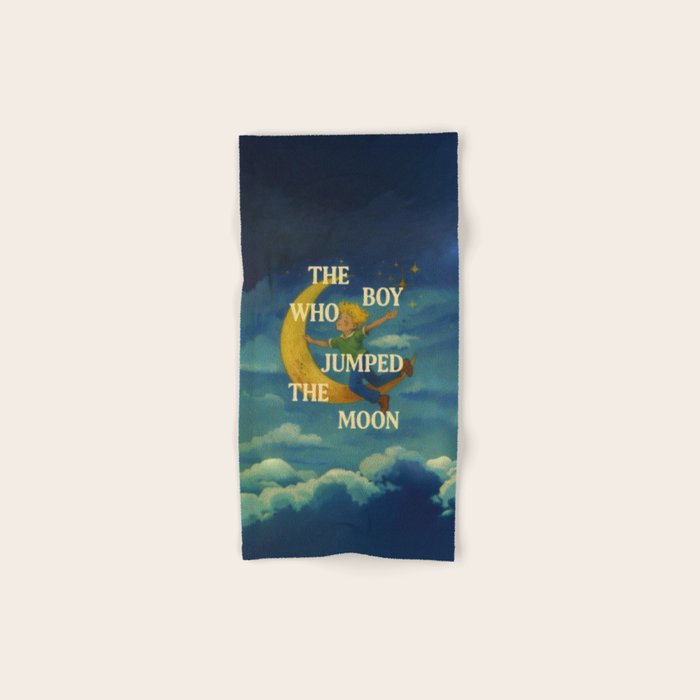 The Boy Who Jumped the Moon Bath Towel Gallery Image 1
