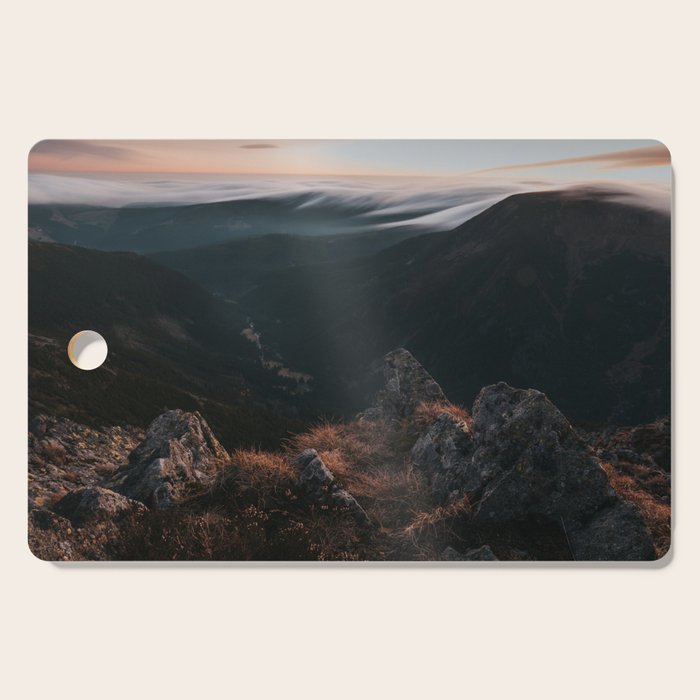 Evening Mood - Landscape and Nature Photography Cutting Board Gallery Image 1
