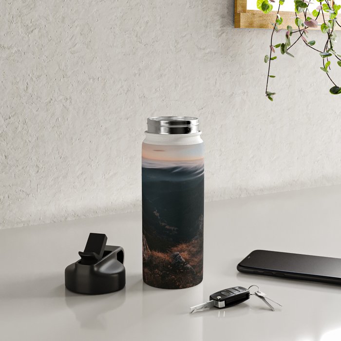 Evening Mood - Landscape and Nature Photography Water Bottle Gallery Image 4