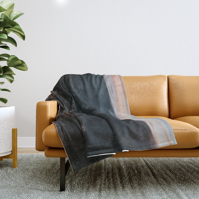 Evening Mood - Landscape and Nature Photography Throw Blanket Gallery Image 1