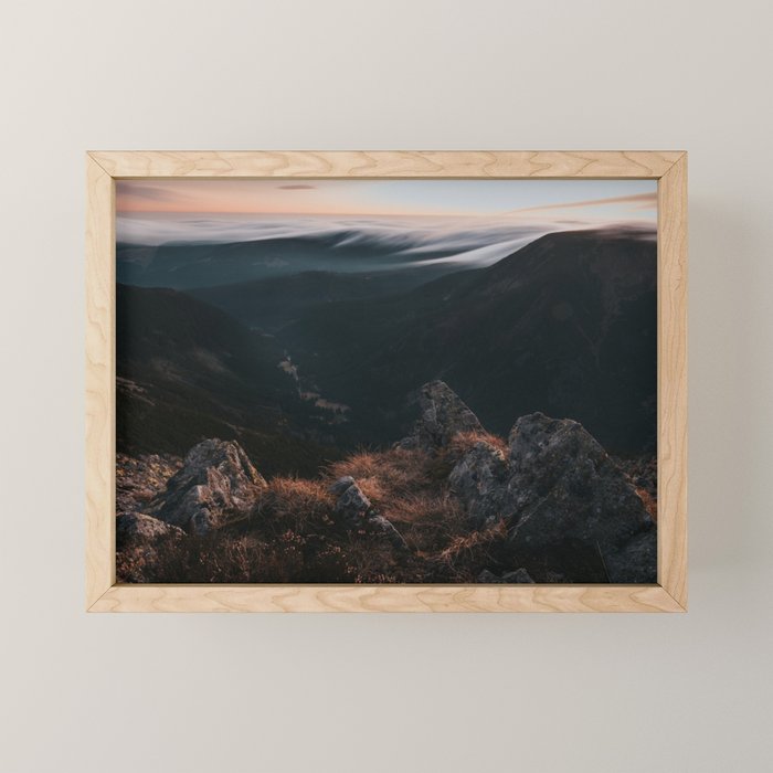 Evening Mood - Landscape and Nature Photography Mini Art Print Gallery Image 1