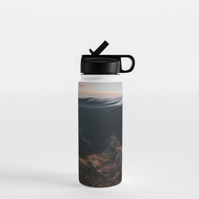 Evening Mood - Landscape and Nature Photography Water Bottle Gallery Image 1