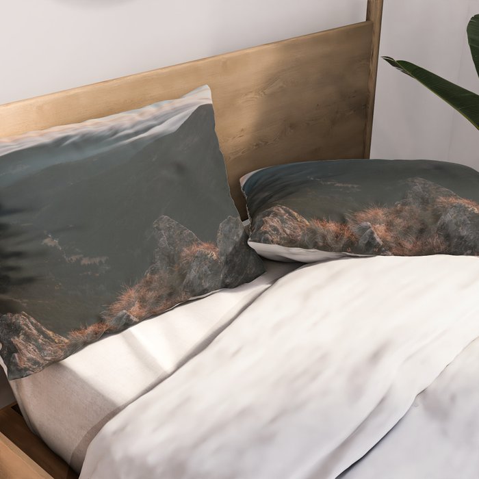 Evening Mood - Landscape and Nature Photography Pillow Sham Gallery Image 2