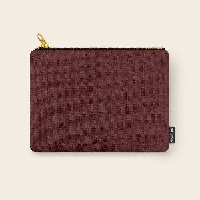 Simply Maroon Red Carry All Pouch Gallery Image 1