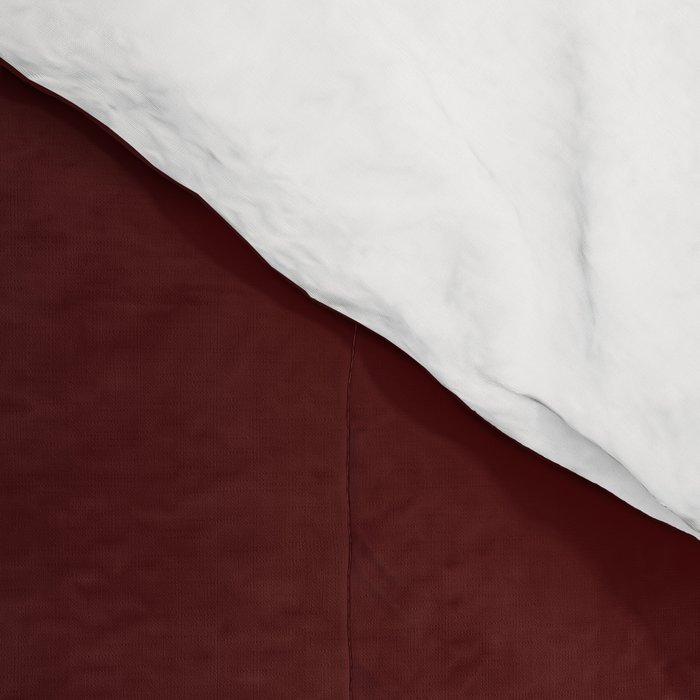 Simply Maroon Red Comforter Gallery Image 4