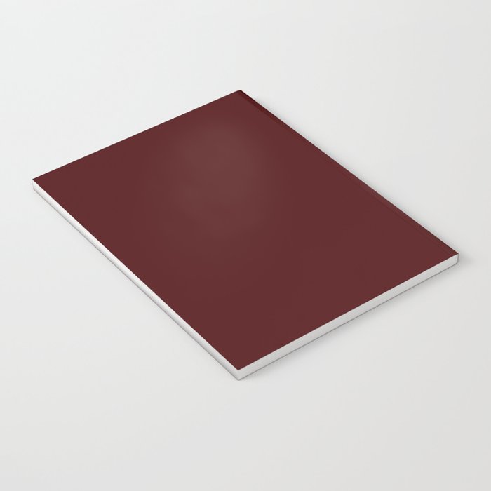 Simply Maroon Red Notebook Gallery Image 3