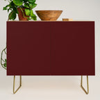 Simply Maroon Red Credenza Gallery Image 1