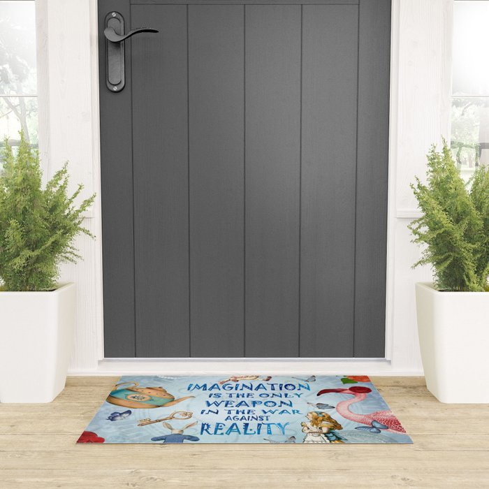 Alice In Wonderland - Imagination Welcome Mat Gallery Image 3